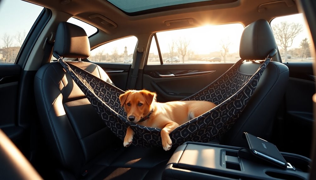 car pet hammock solution