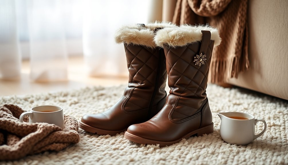 comfortable and stylish winter boots