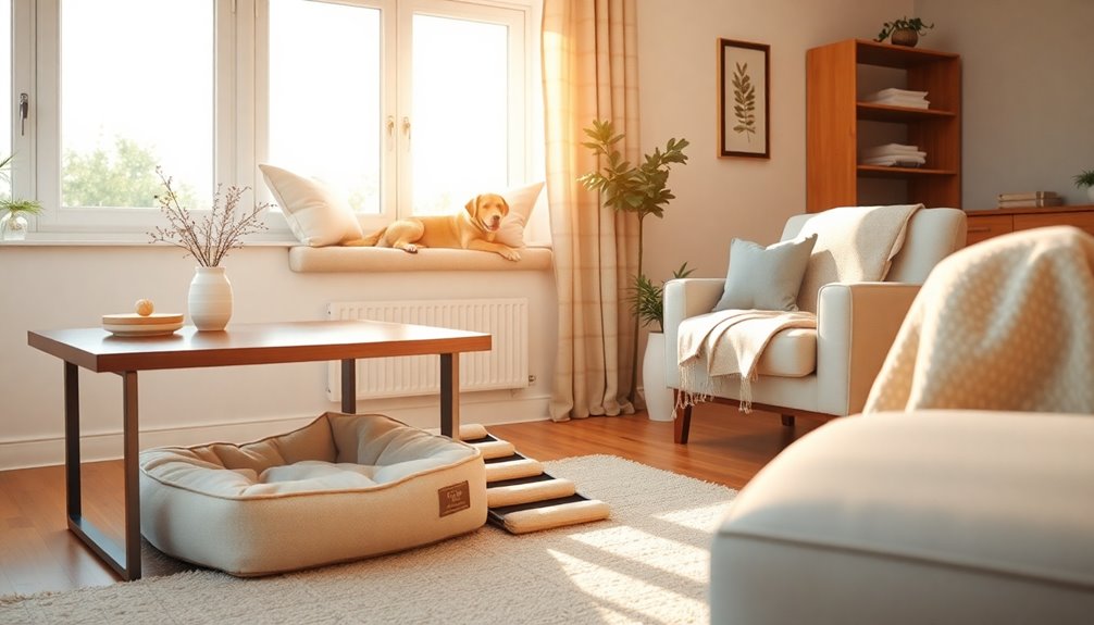 comfortable environments for pets