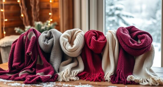 cozy and stylish winter scarves