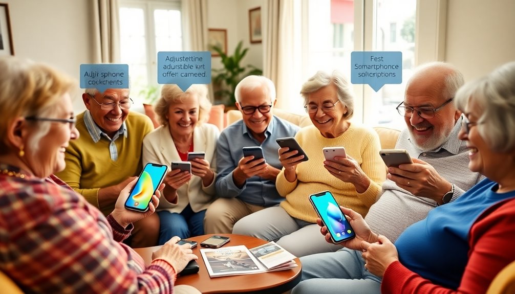 elderly friendly smartphone features