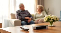 elderly monitoring audio devices