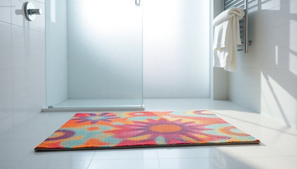 elderly shower mat safety