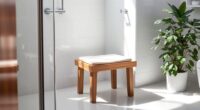 elderly shower seat options