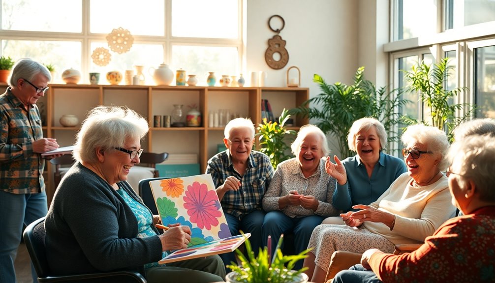 engaging seniors in activities