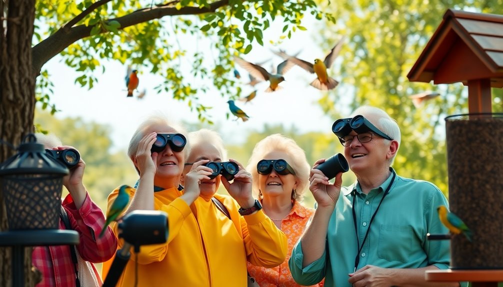 enjoying nature through observation