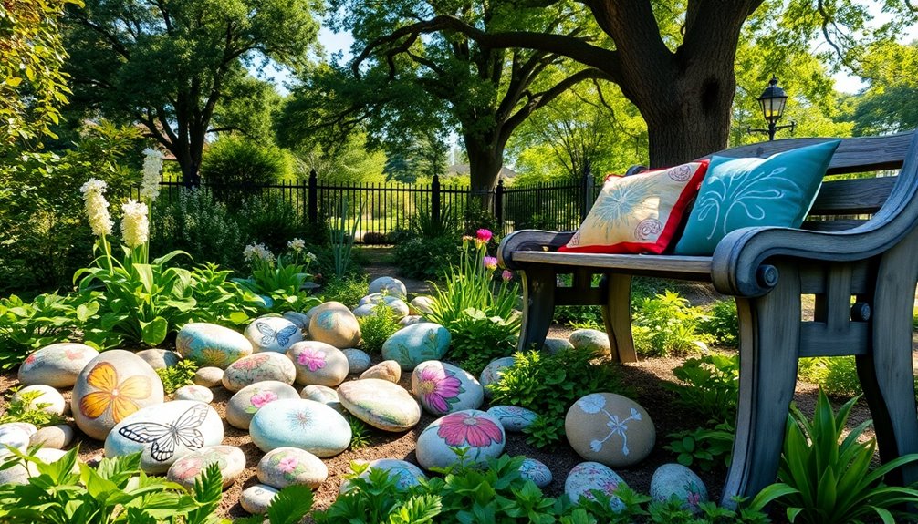 nature themed rock art