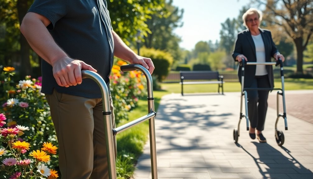 selecting suitable elderly walkers