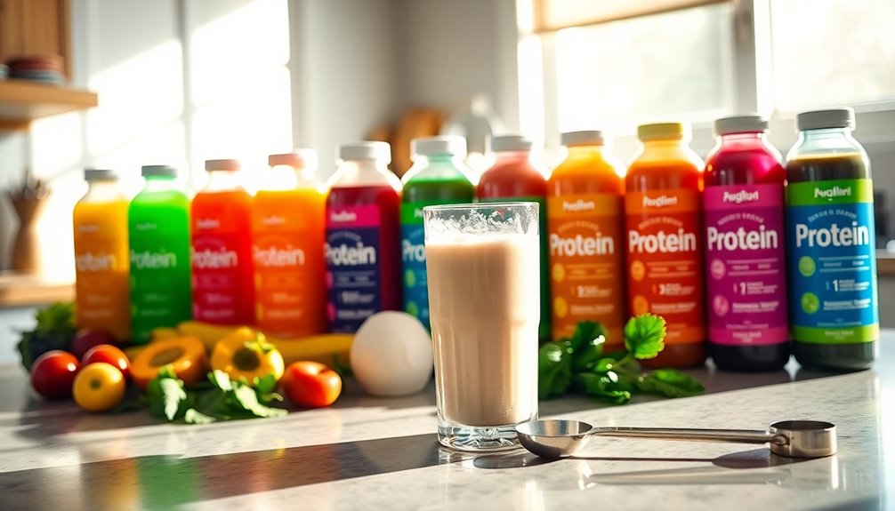 selecting suitable protein drinks