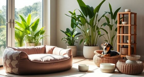 stylish and functional pet furniture