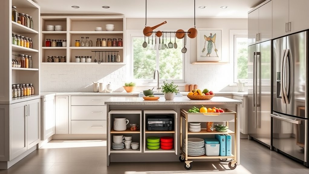 stylish space saving kitchen solutions