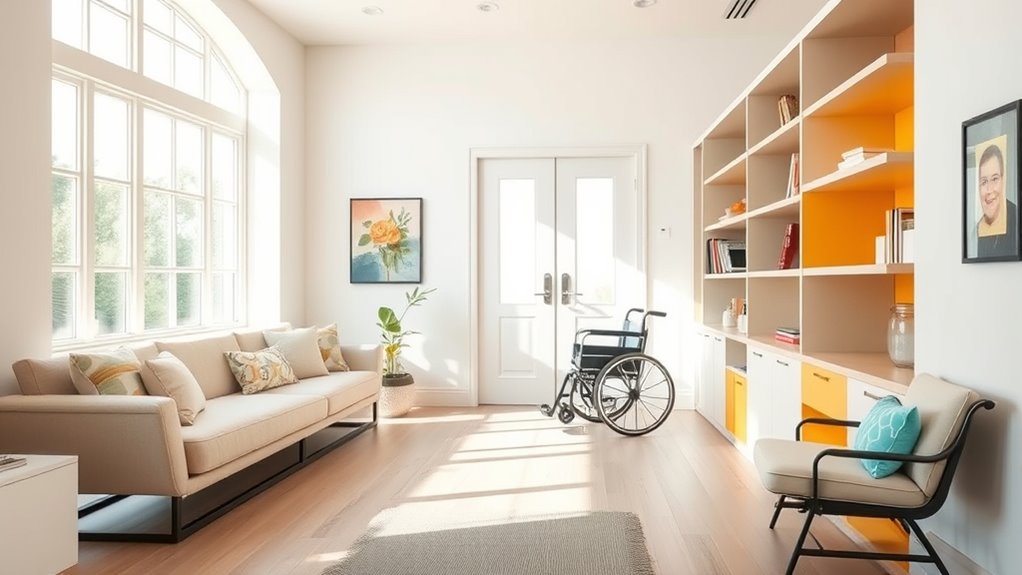 accessible organized storage