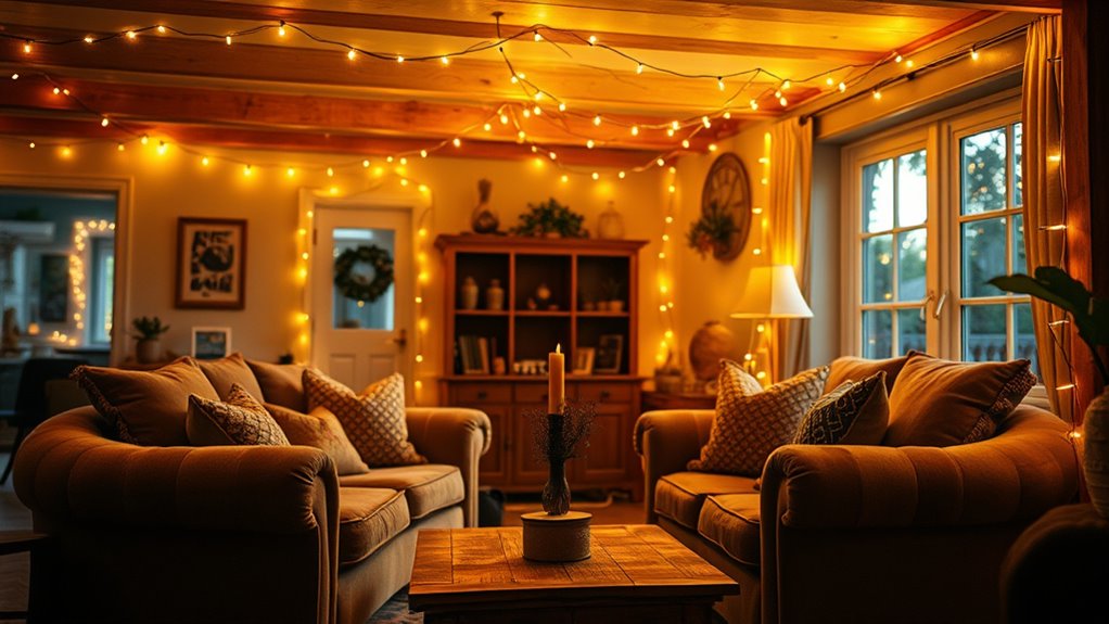 add playful cozy lighting