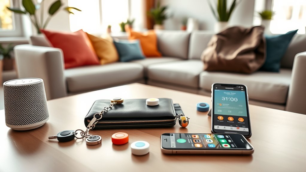 bluetooth item tracking devices