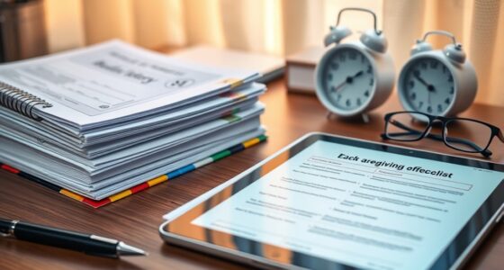 caregiver essential document checklist