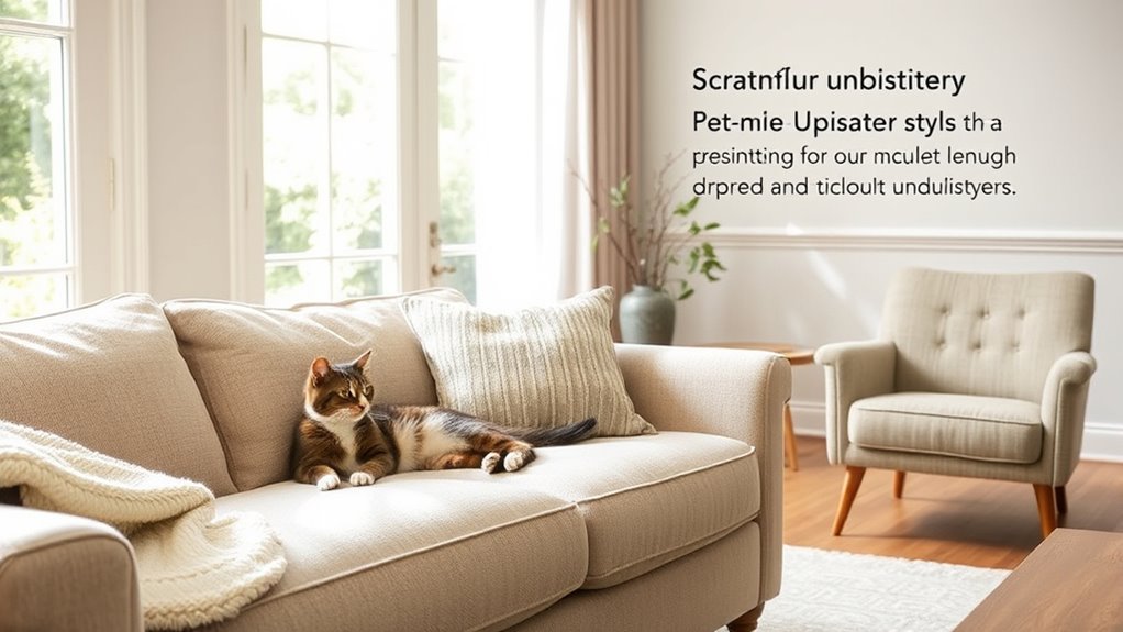 choosing pet friendly durable fabrics