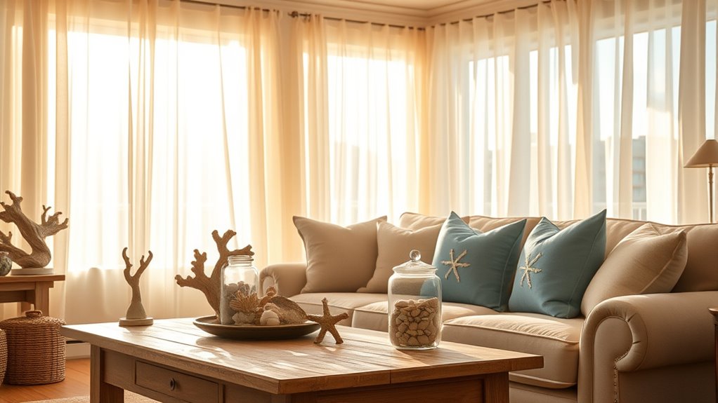 coastal lighting and decor