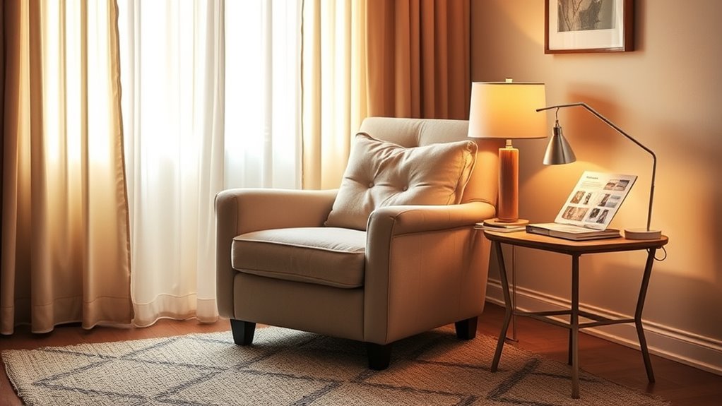 comfortable accessible seating options