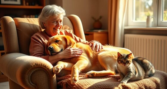 companionship and comfort through pets