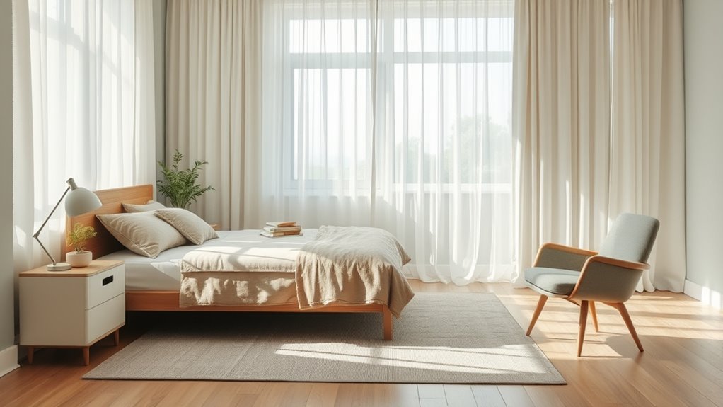 create a calming bedroom ambiance