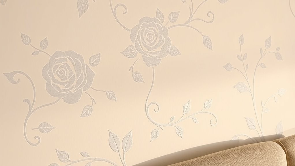 elegant floral wall accents
