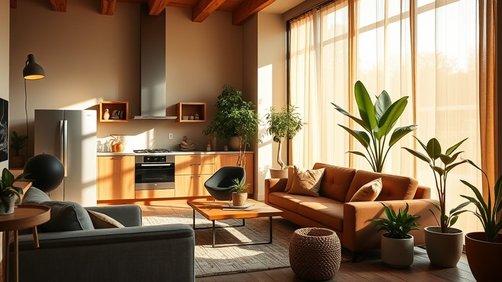 energy saving lighting and appliances