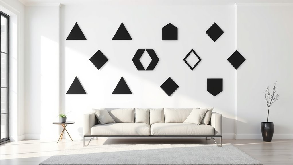 geometric patterns for living room