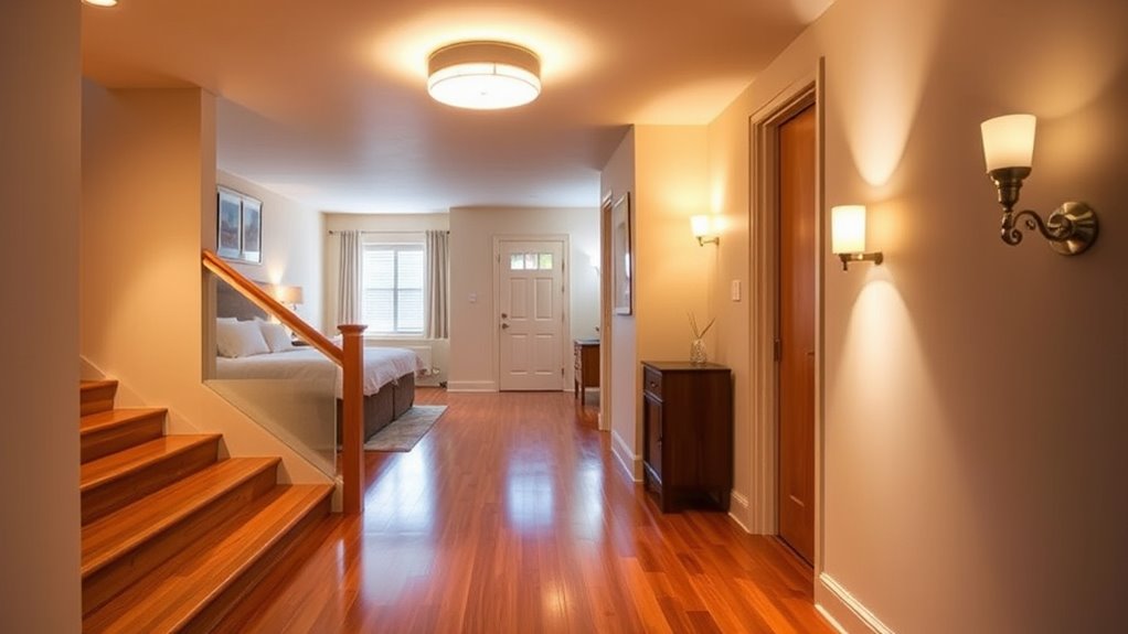 layered lighting for safety