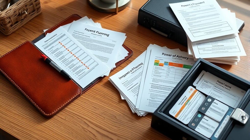 organize estate financial documents