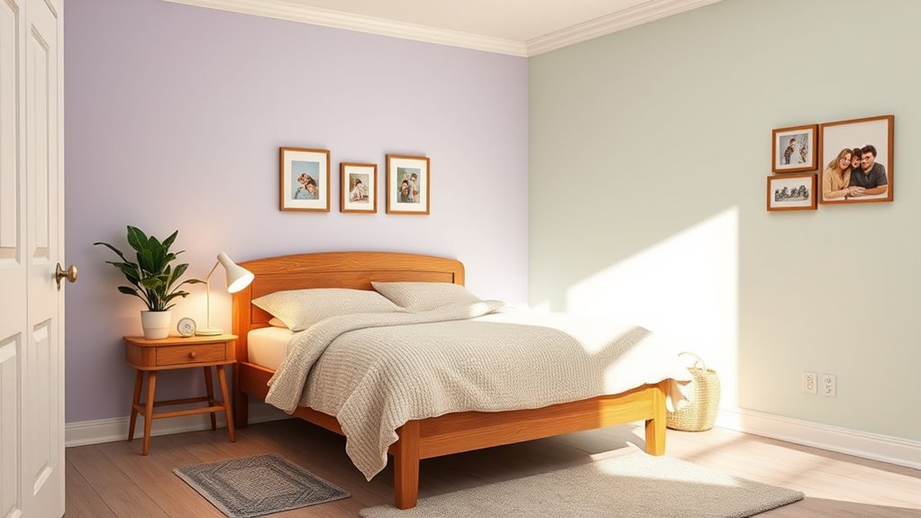 personalized calming bedroom decor