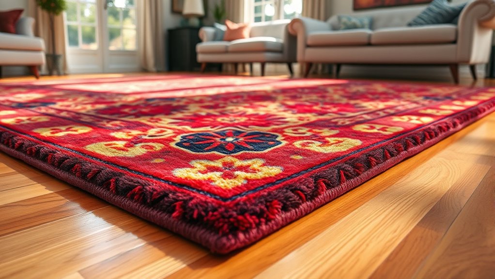 regular rug maintenance routine