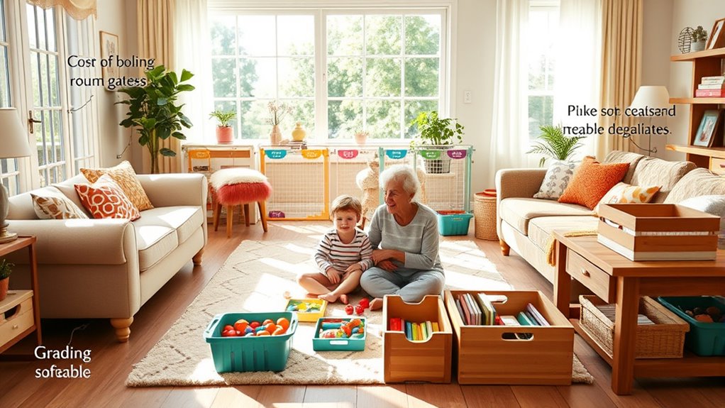 safe clutter free play zones