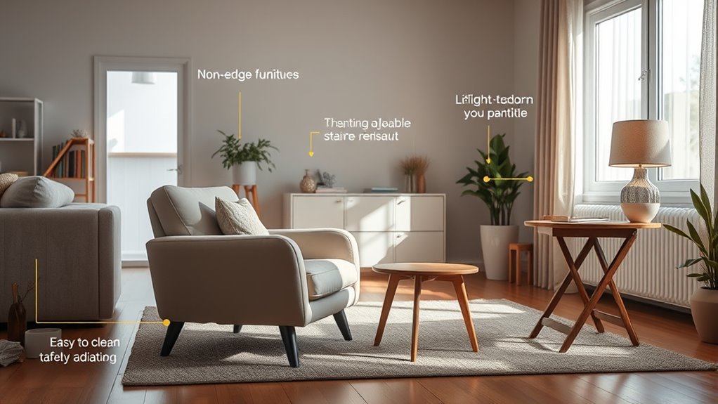 safe hygienic senior furniture