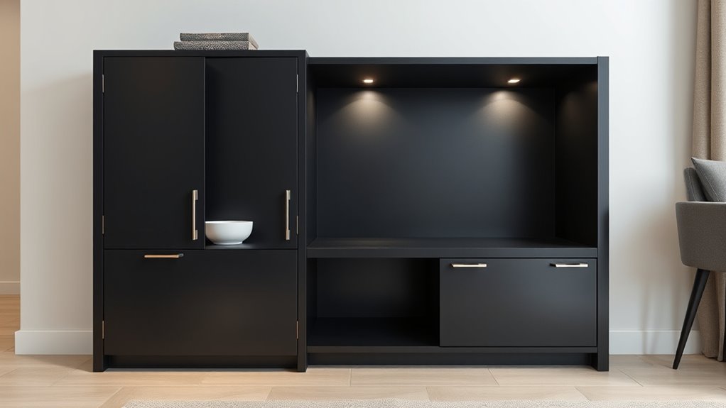 sleek space saving easy maintenance