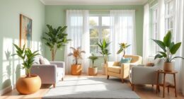 soothing senior home colors