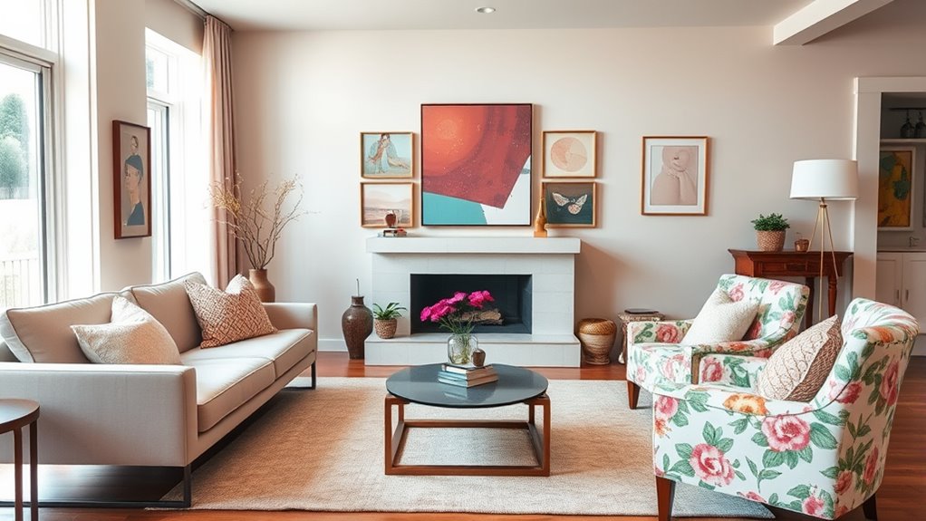 using color to unify styles