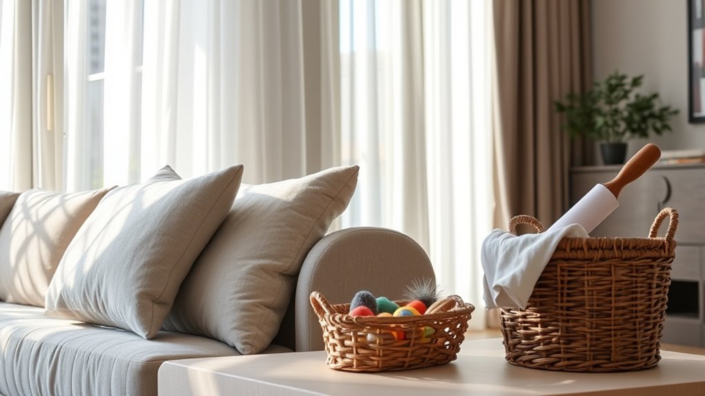 vacuum and treat regularly