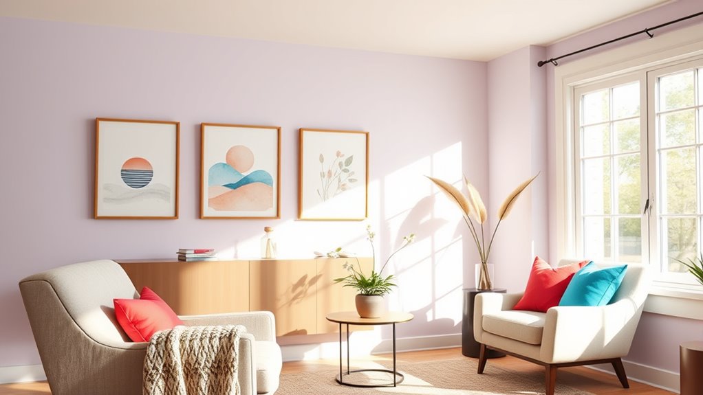 vibrant colors energize spaces