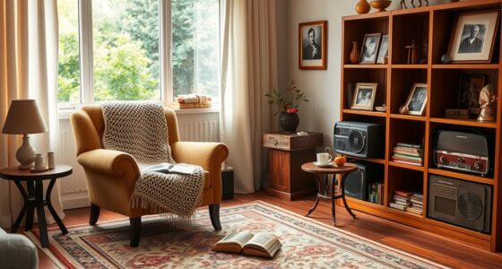 warm vintage home decor