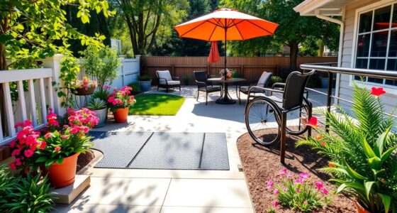 accessible patio outdoor safety