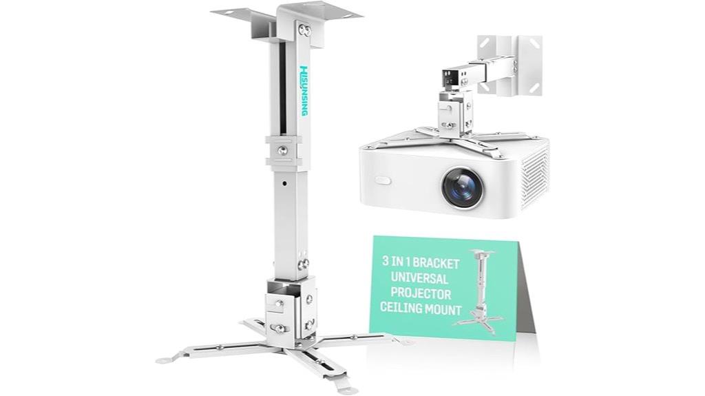 adjustable ceiling projector mount