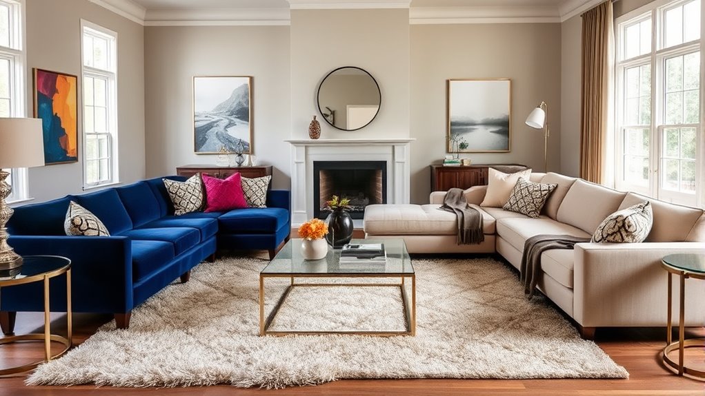 balance bold neutral contrast