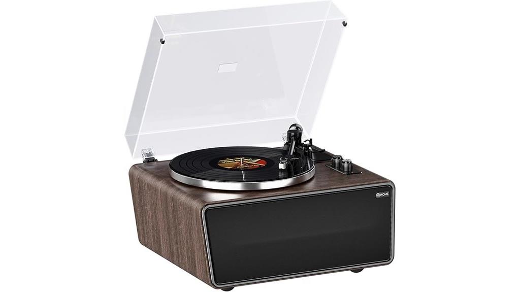 bluetooth vinyl record player