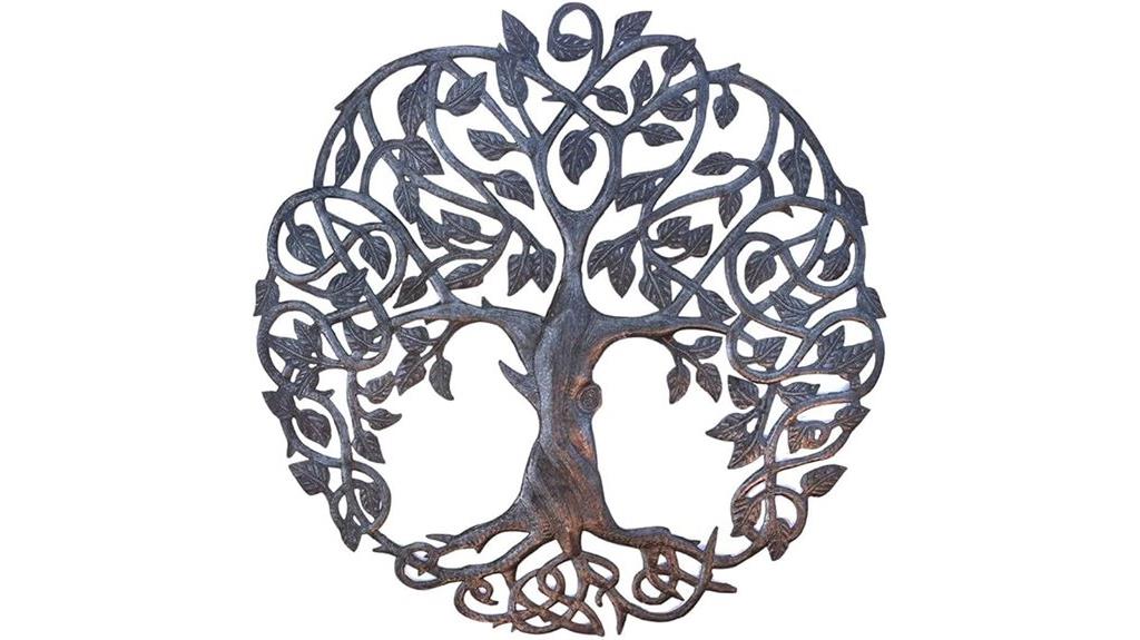 celtic tree wall decor