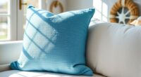 coastal blue pillow selection