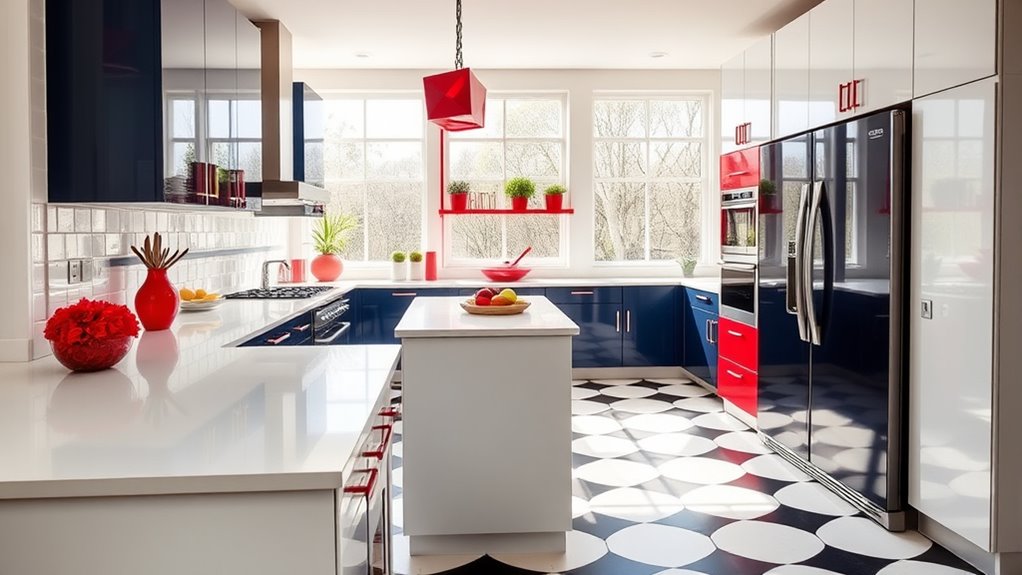 color contrast enhances safety