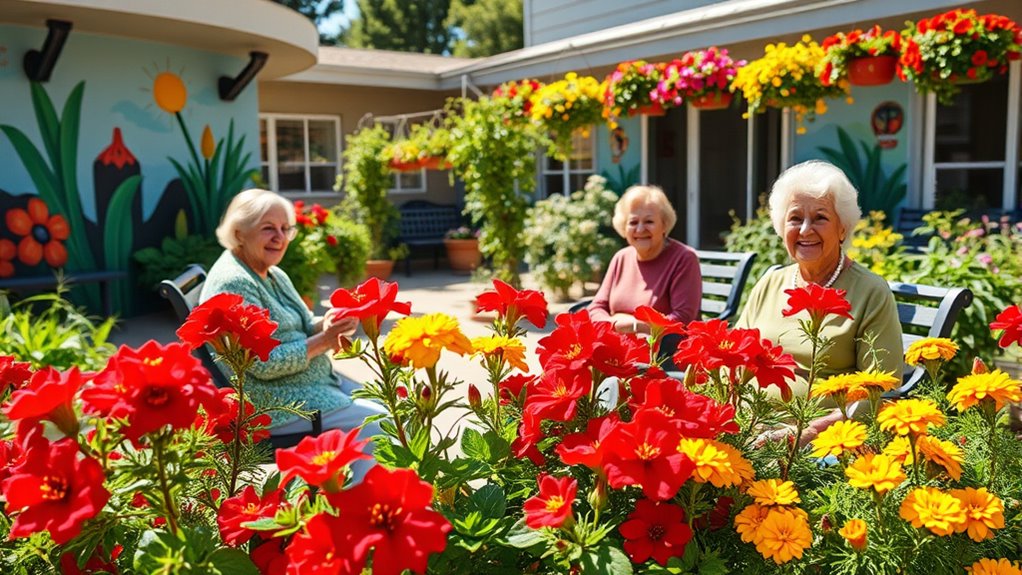 colorful environments boost seniors