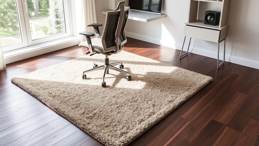 comfortable ergonomic workspace flooring