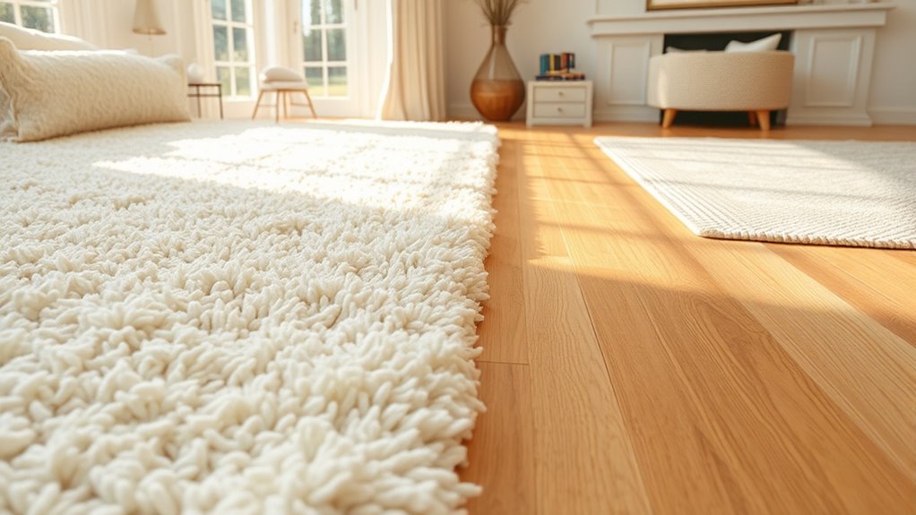 cozy comfortable flooring choices