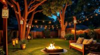 creative summer outdoor lighting